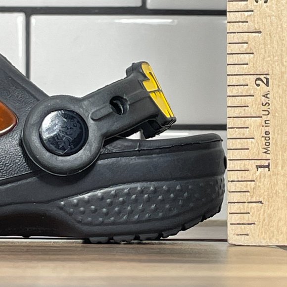 CROCS Classic Star Wars Clog Toddler Boys Size c4/5 Shoes Black Comfort Slip Ons - Picture 8 of 12